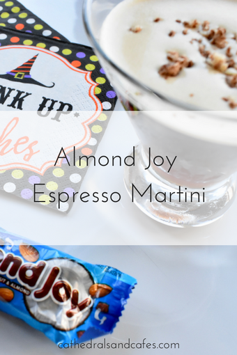 Almond Joy Espresso Martini -Cocktail Recipe - Candy cocktails - martini