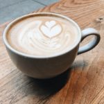 Coffee cup art | Dollop Coffee Co| Chicago | Cathedrals and Cafes Blog