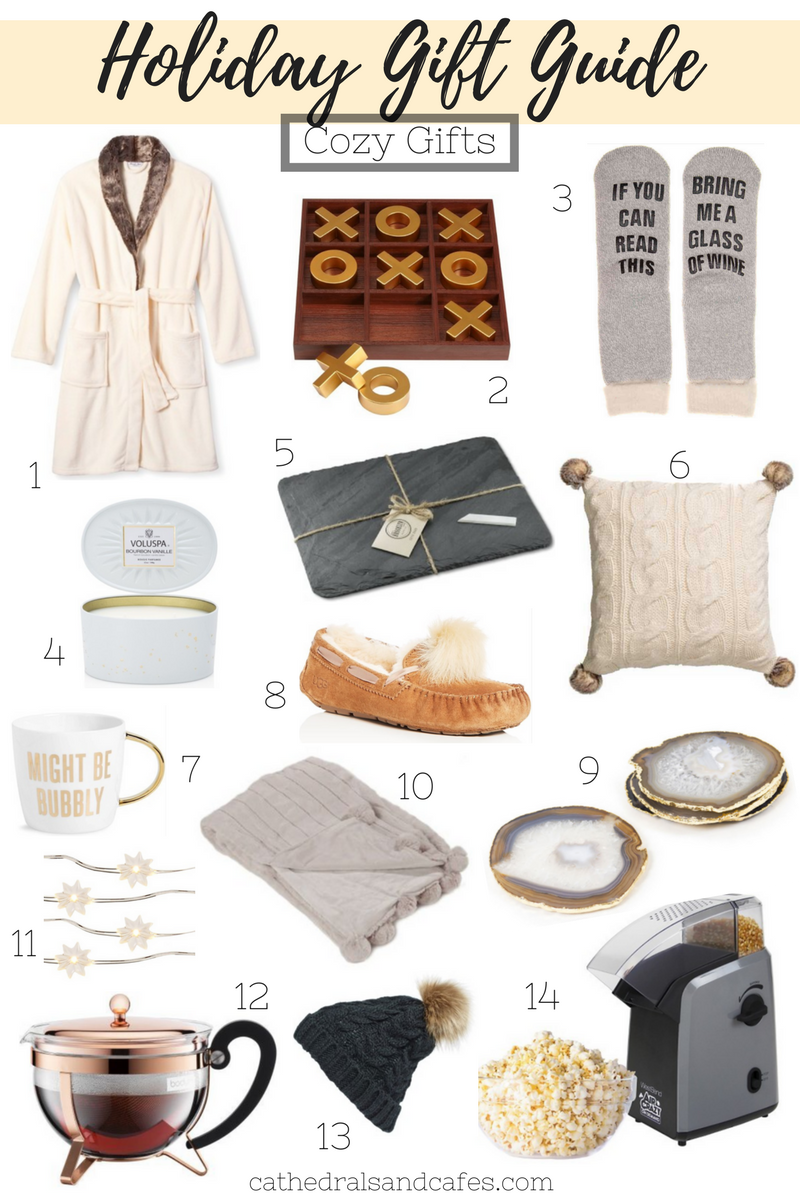 Holiday Gift Guide: Cozy Gifts 