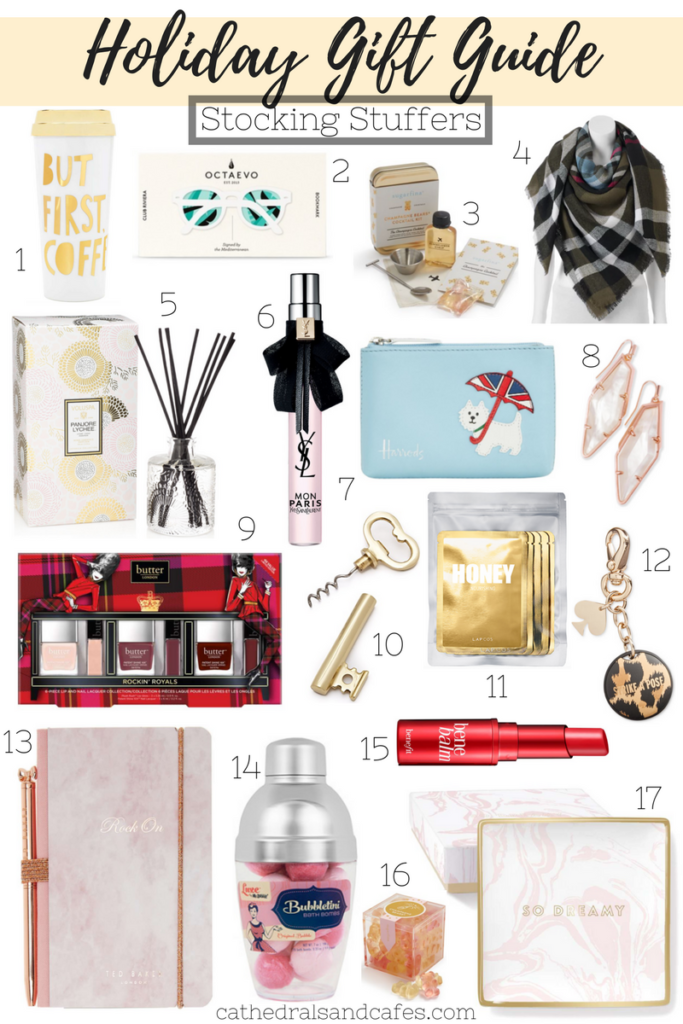 Holiday Gift Guide_ Stocking Stuffers _Cathedrals and Cafes Blog _ Gifts _ Gifts for Her _ Christmas _ Gift Guide _ Blogger Gifts