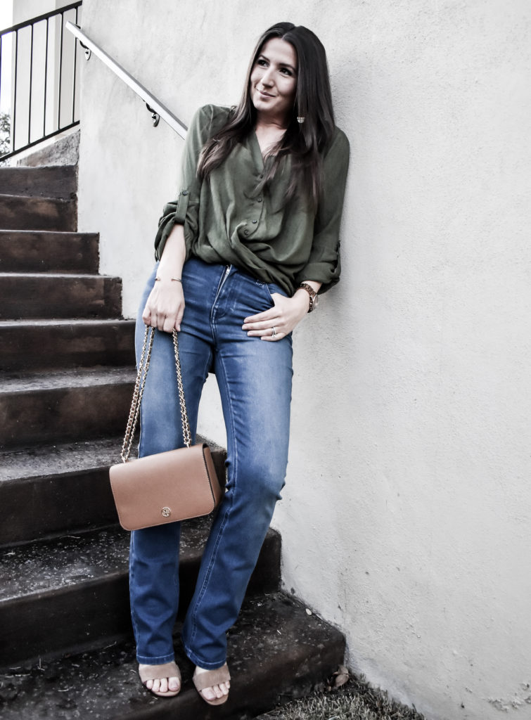Erin from Cathedrals and Cafes Blog models Diane Gilman DG2 Jeans