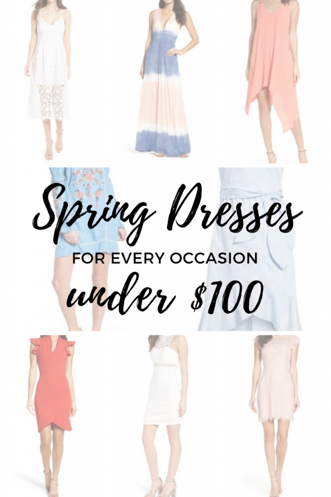 Spring Dresses for Every Occasion (and they're all under $100)