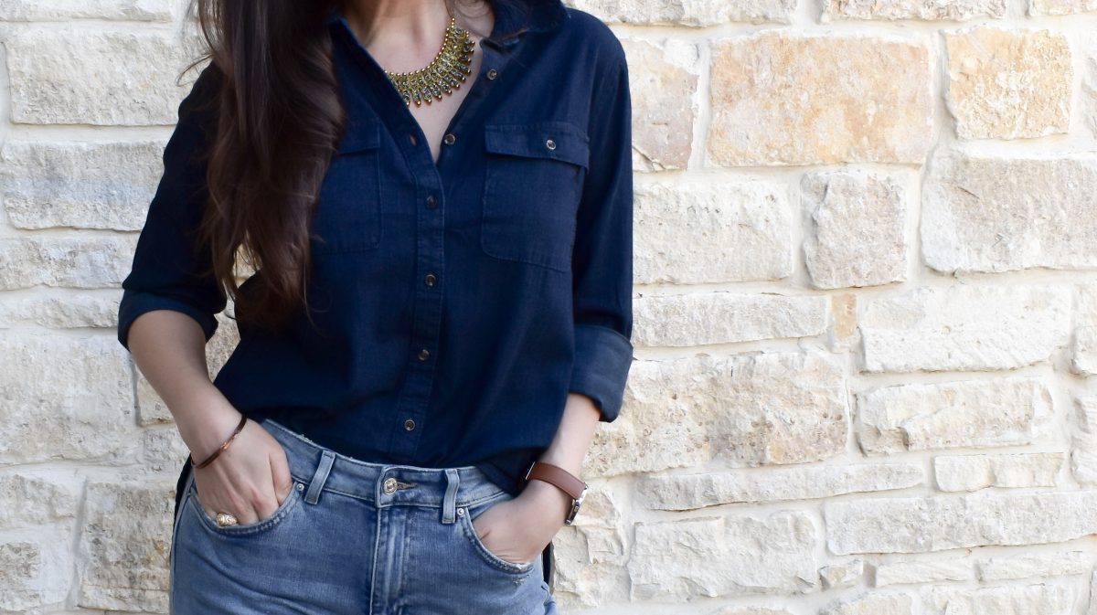 How To Wear Denim With Denim Shoes Without It Being Weird