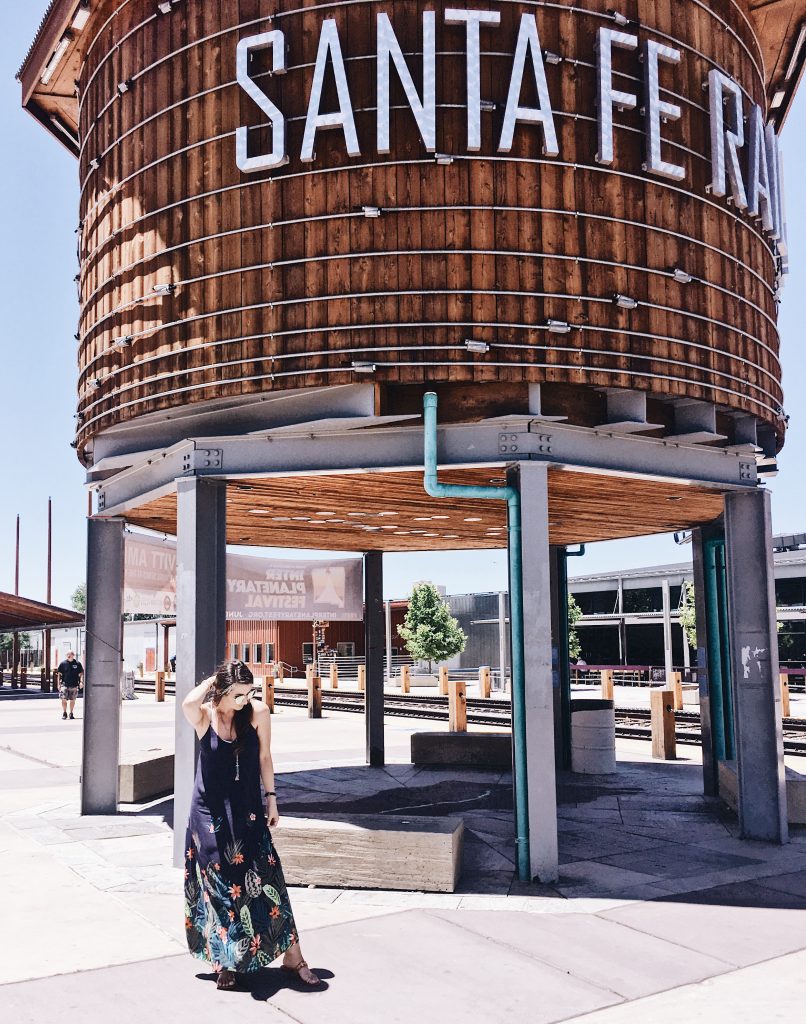 What to wear to Santa Fe | Floral Maxi Dress | Summer Dresses | Summer Style | Cathedrals and Cafes Blog