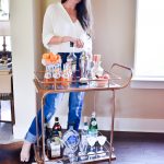 How to style an Italian summer bar cart | Cathedrals and Cafes blog