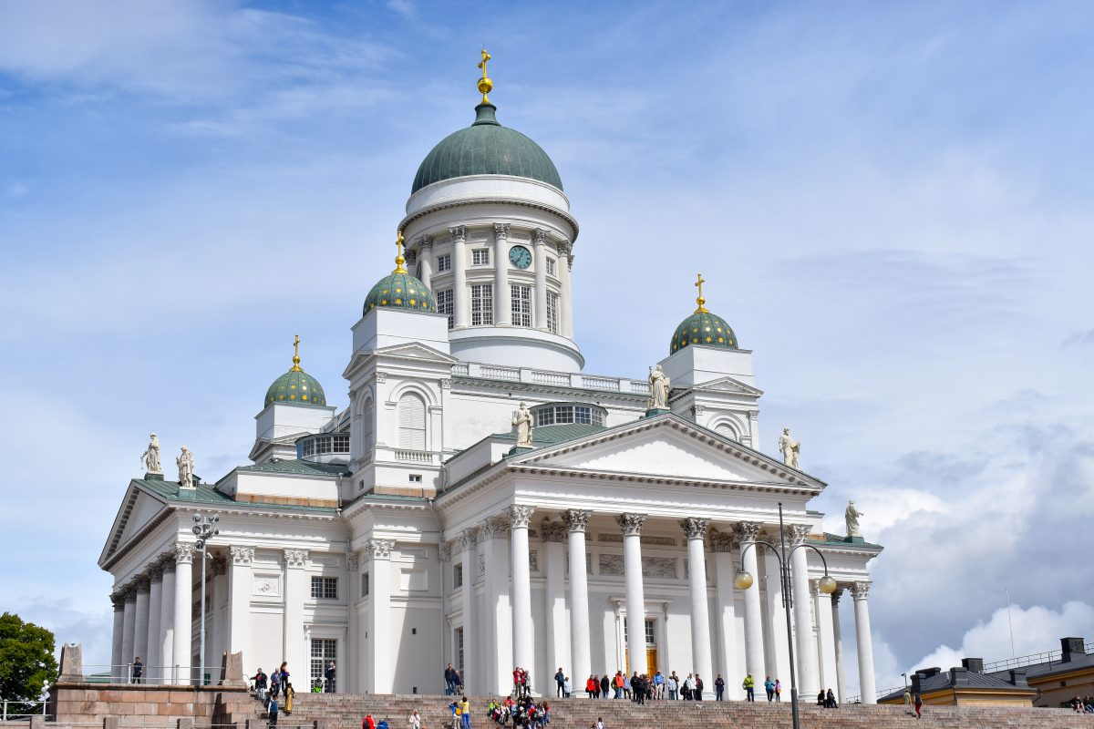 Cathedral in Helsinki Finland