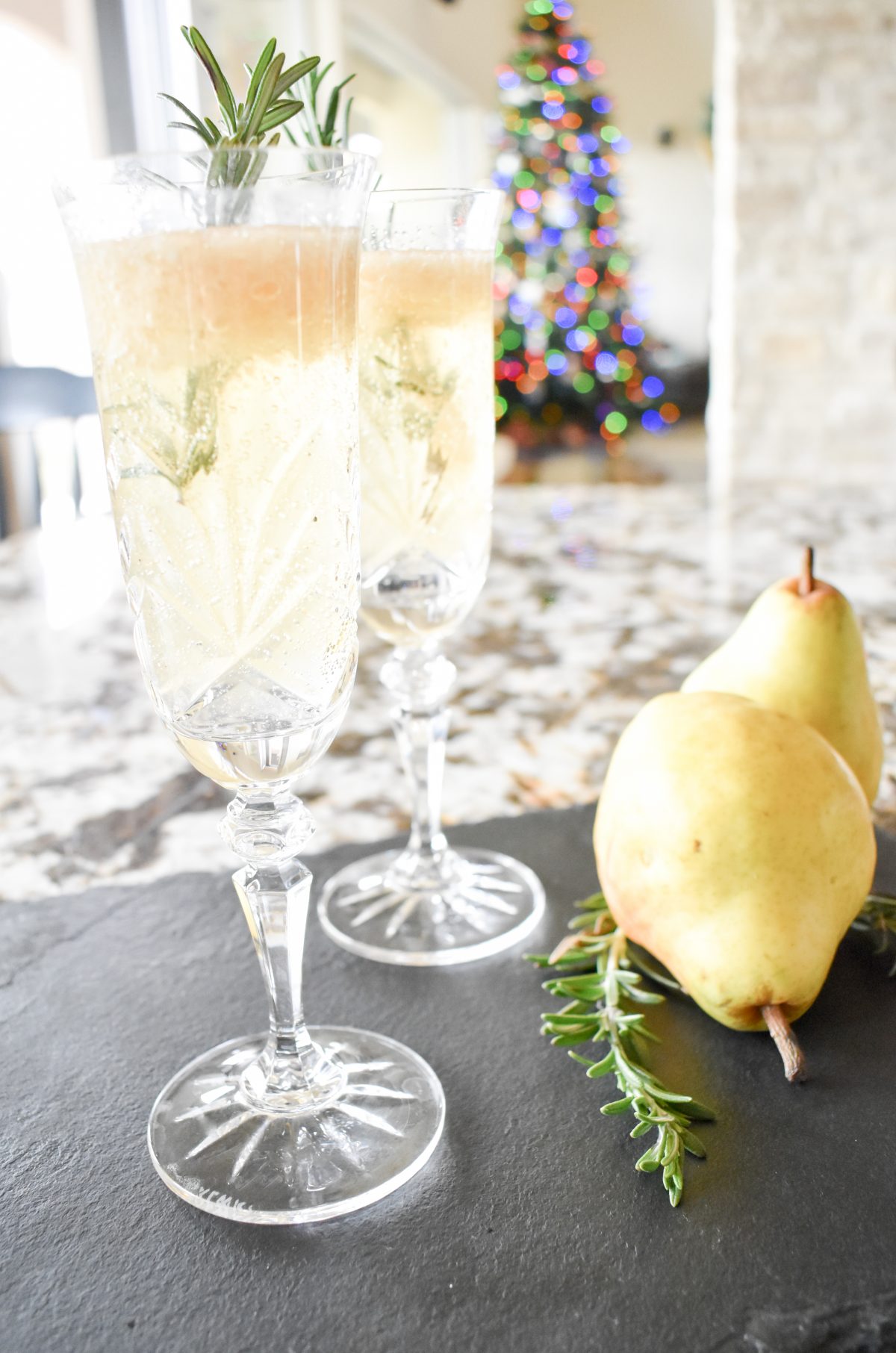 Prancer's Pear Prosecco Cocktail Recipe