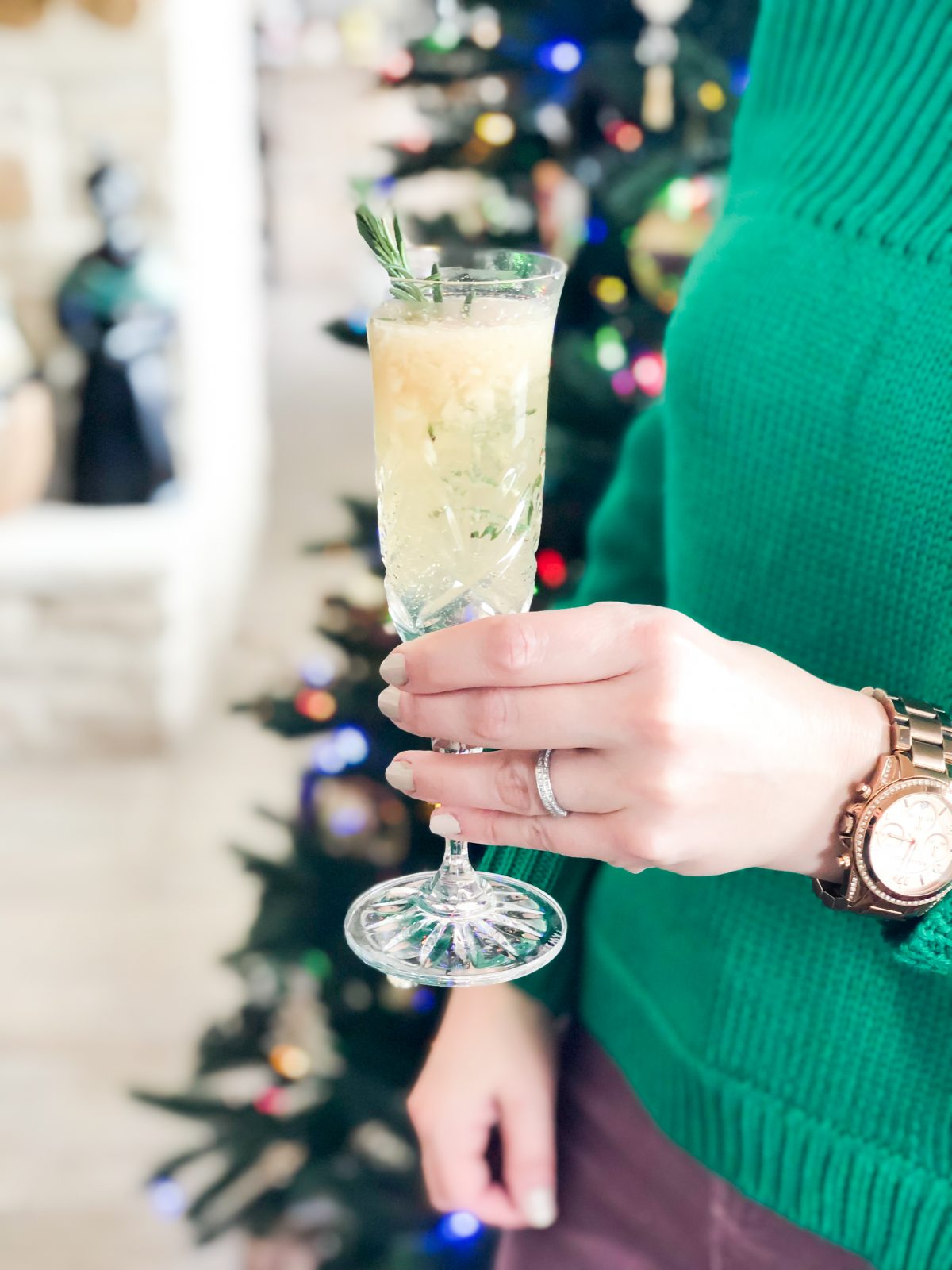 Prancer's Pear Prosecco Cocktail Recipe