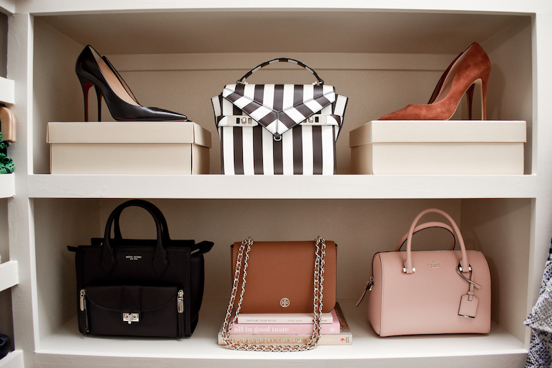 Closet Ideas. Organizing Handbags - Effortless Style Nashville