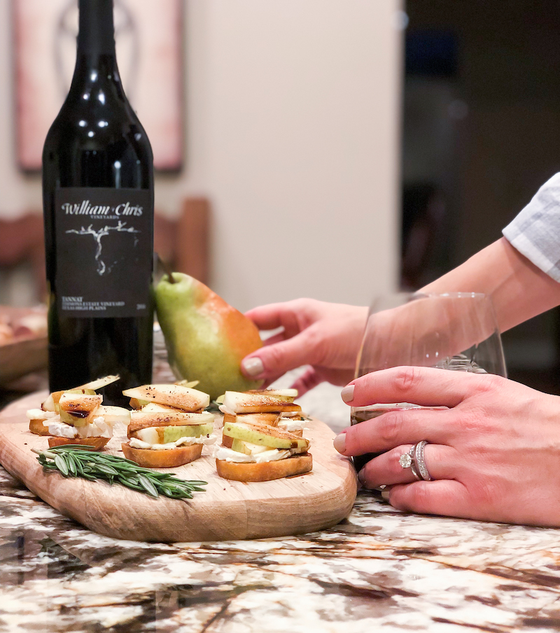 Easiest Appetizer for Your Next Homebody Night In (plus wine pairing)