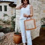 Cathedrals & Cafes Daily Looks: Neckerchief and white denim