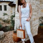 Cathedrals & Cafes Daily Looks: Neckerchief and white denim