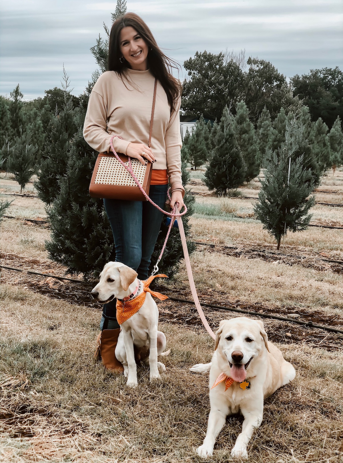 Bella and Lola's First Pumpkin Patch | Cathedrals & Cafes Blog