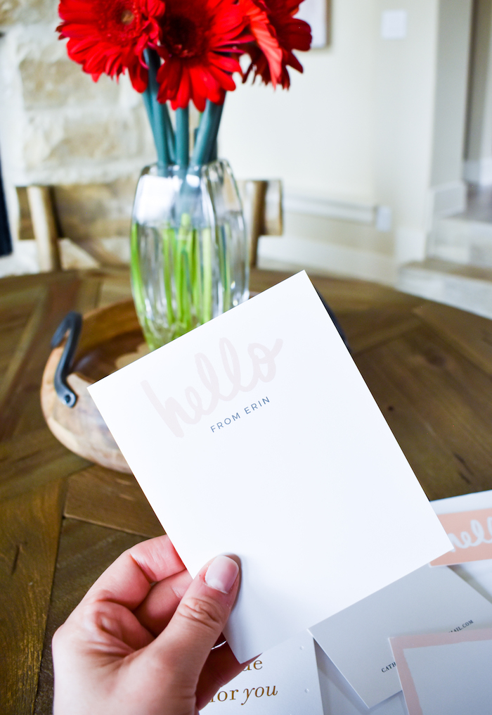 Custom Stationery with Basic Invite | Cathedrals & Cafes Blog