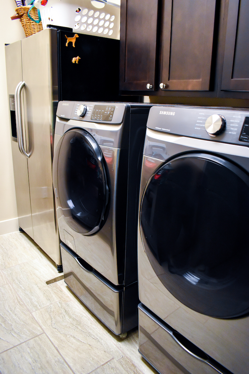 Under $55 Laundry Room Glow Up | Cathedrals and Cafes Blog