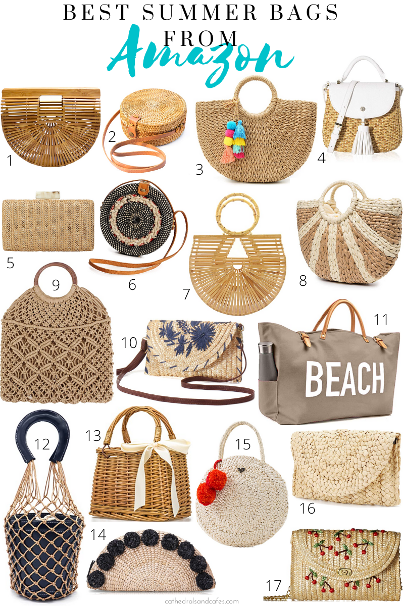 Best Summer Bags from Amazon - Cathedrals & Cafes Blog