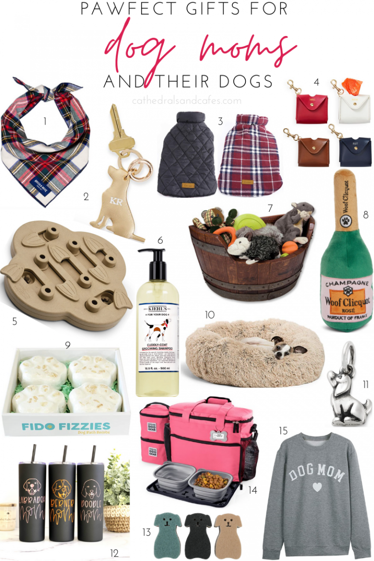 Pawfect Gifts For Dog Moms and Their Dogs - Cathedrals & Cafes Blog