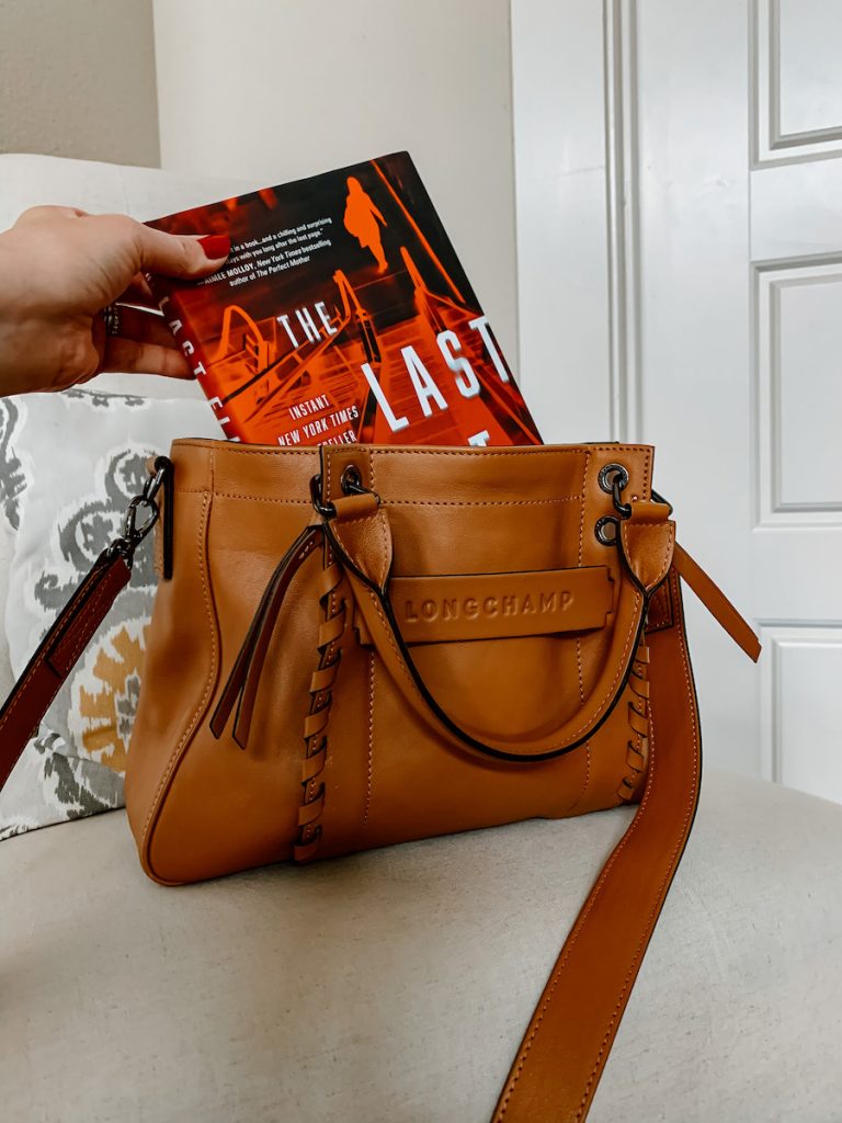 Longchamp Leather Satchel - perfect for reading on the go | Cathedrals & Cafes Blog