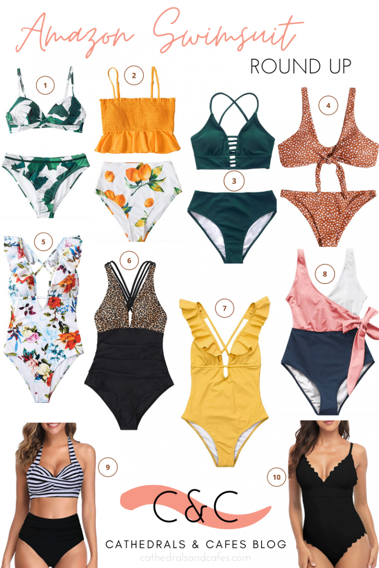 Amazon Swimsuit Roundup - Cathedrals & Cafes Blog