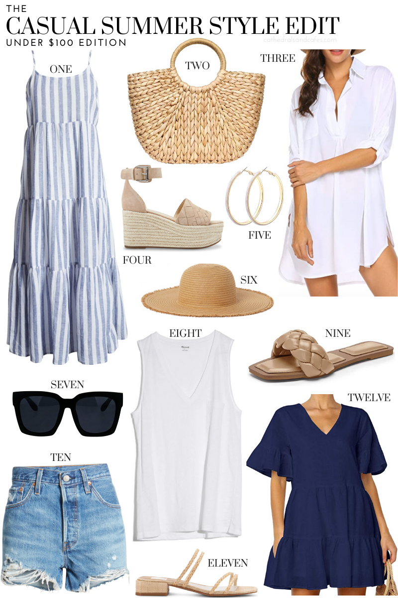 Casual Summer Style Edit - Cathedrals & Cafes Blog