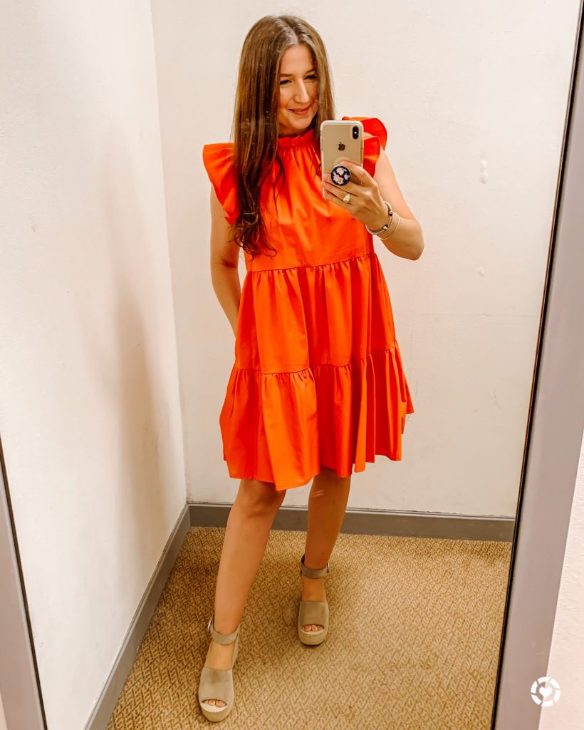 Antonio melani 2024 orange dress