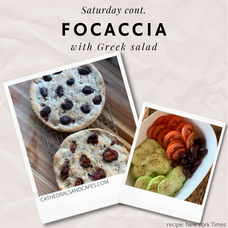 Focaccia | Cathedrals & Cafes Blog