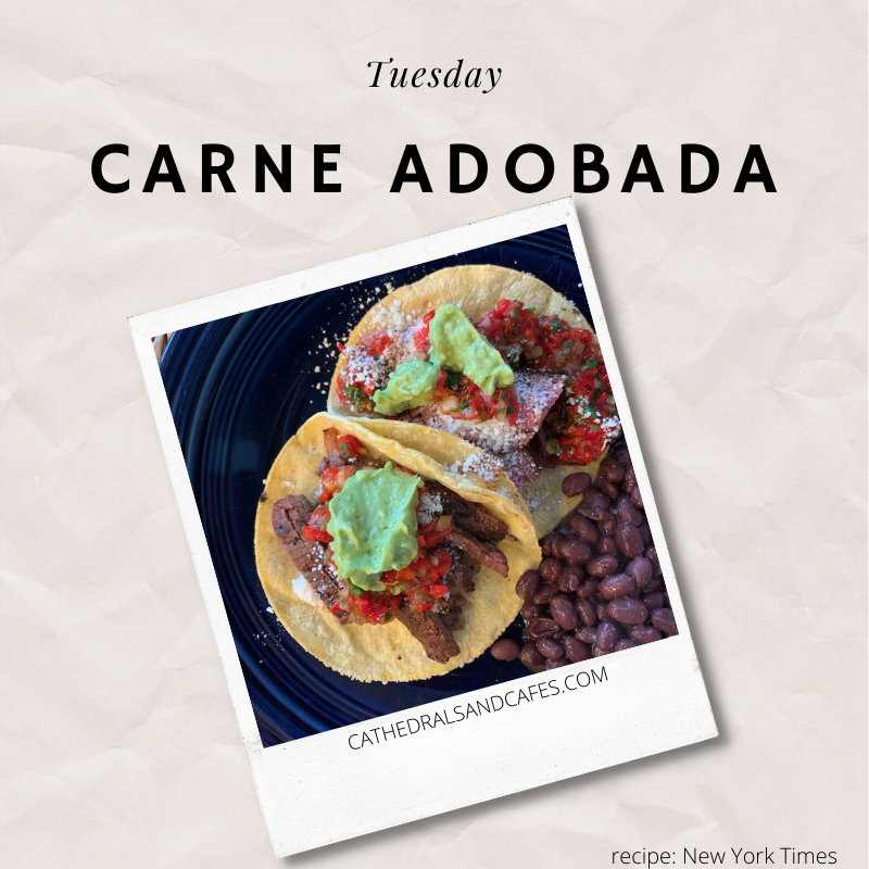 Carne Adobada | Cathedrals & Cafes Blog