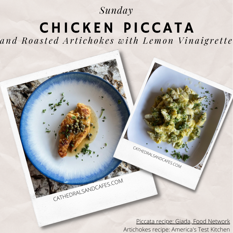 Giada's Chicken Piccata | Cathedrals & Cafes Blog