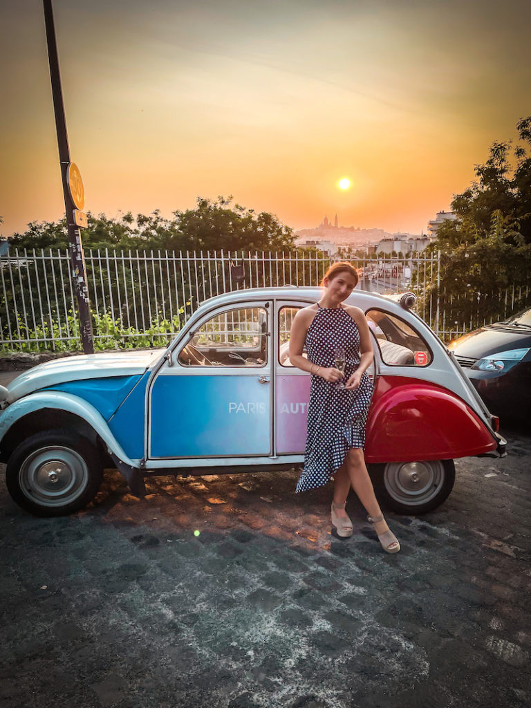 Paris Tour in a Vintage Citroen 2CV | Cathedrals & Cafes Blog