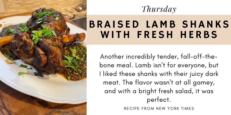 Braised Lamb Recipe Card