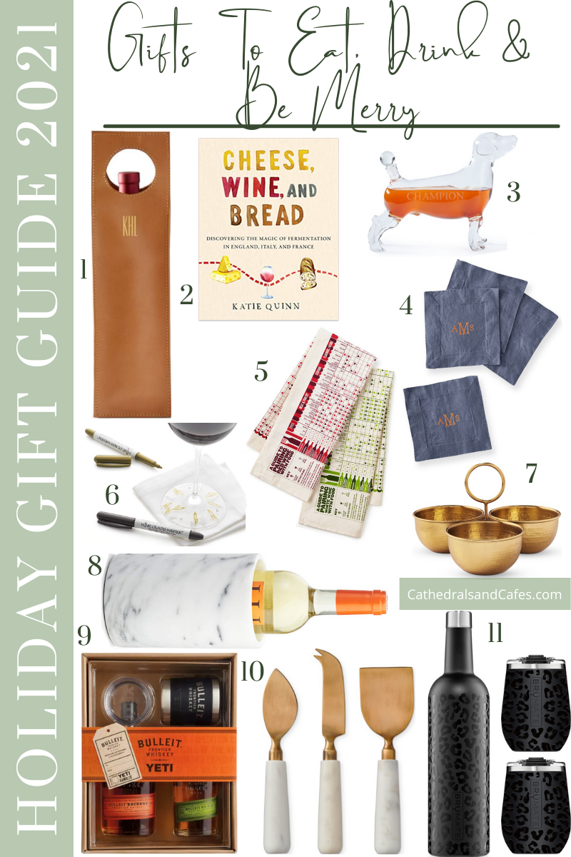 Gift Guides 2021: Gifts to Eat, Drink, & Be Merry | Cathedrals & Cafes Blog