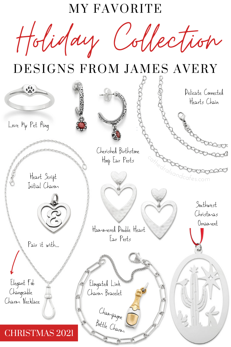 Favorites from James Avery Christmas Holiday Collection 2021 | Cathedrals & Cafes Blog