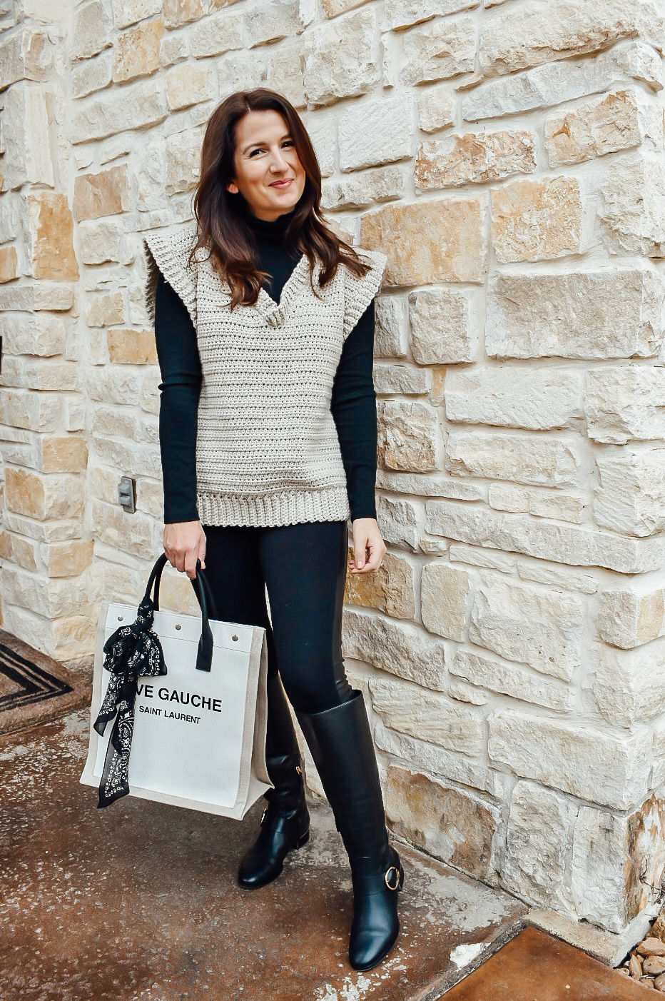 How I'm Styling a Sweater Vest (That I Made!) | Cathedrals & Cafes Blog