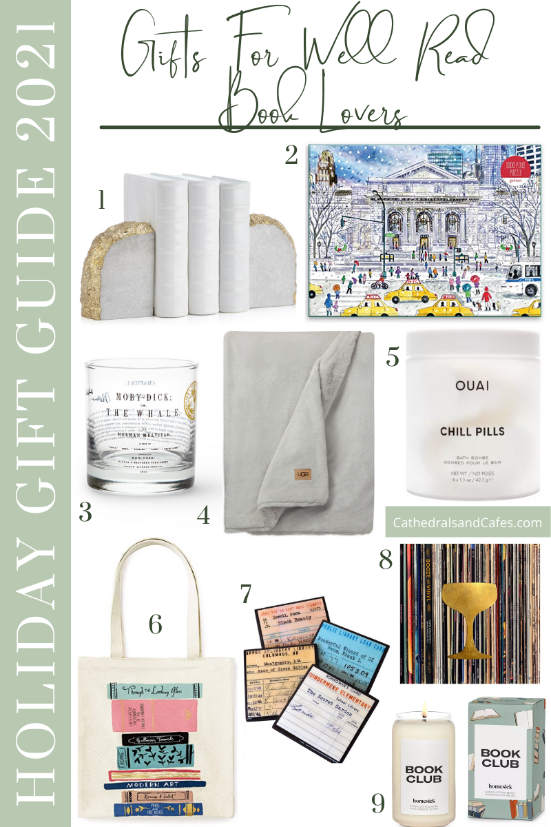 Gift Guide for Readers | Cathedrals & Cafes Blog