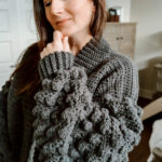 Crochet Bubble Sleeve Cardigan | Cathedrals & Cafes Blog