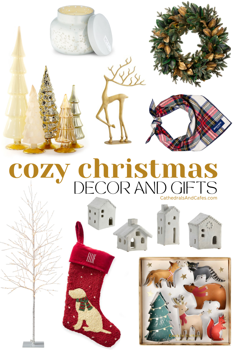 Cozy Christmas Decor and Gifts | Cathedrals & Cafes Blog