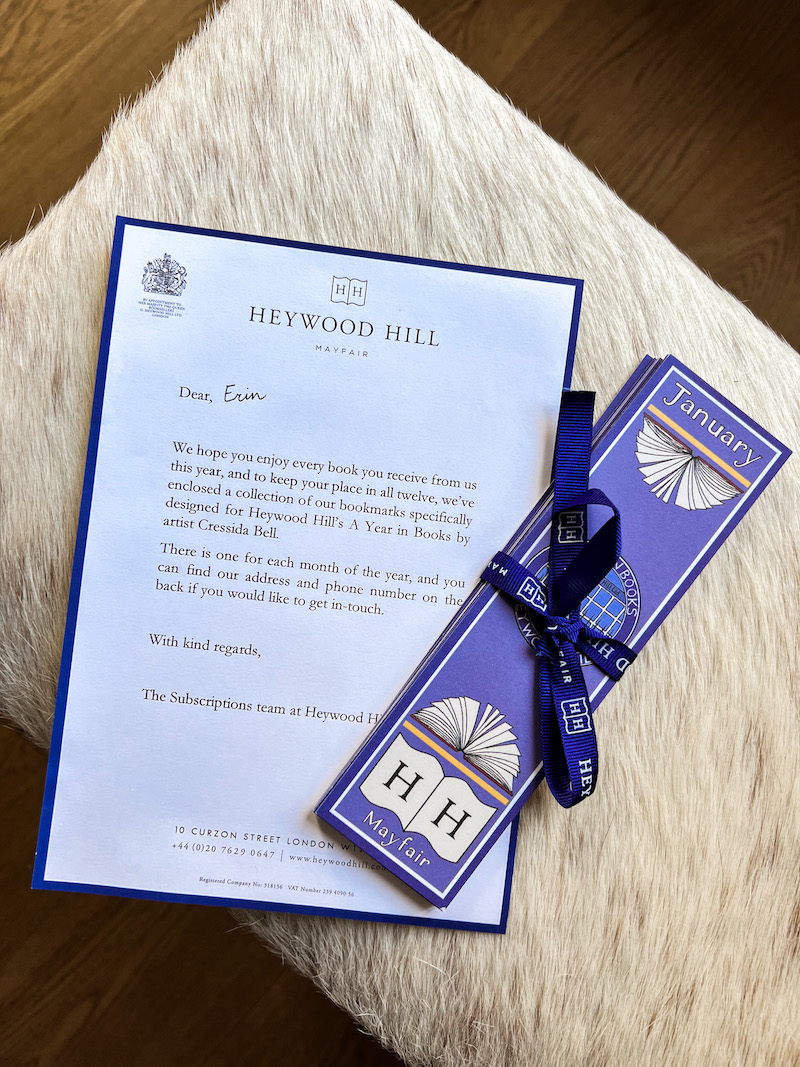 My Book Subscription from Heywood Hill | Cathedrals & Cafes - Travel and Style Blog