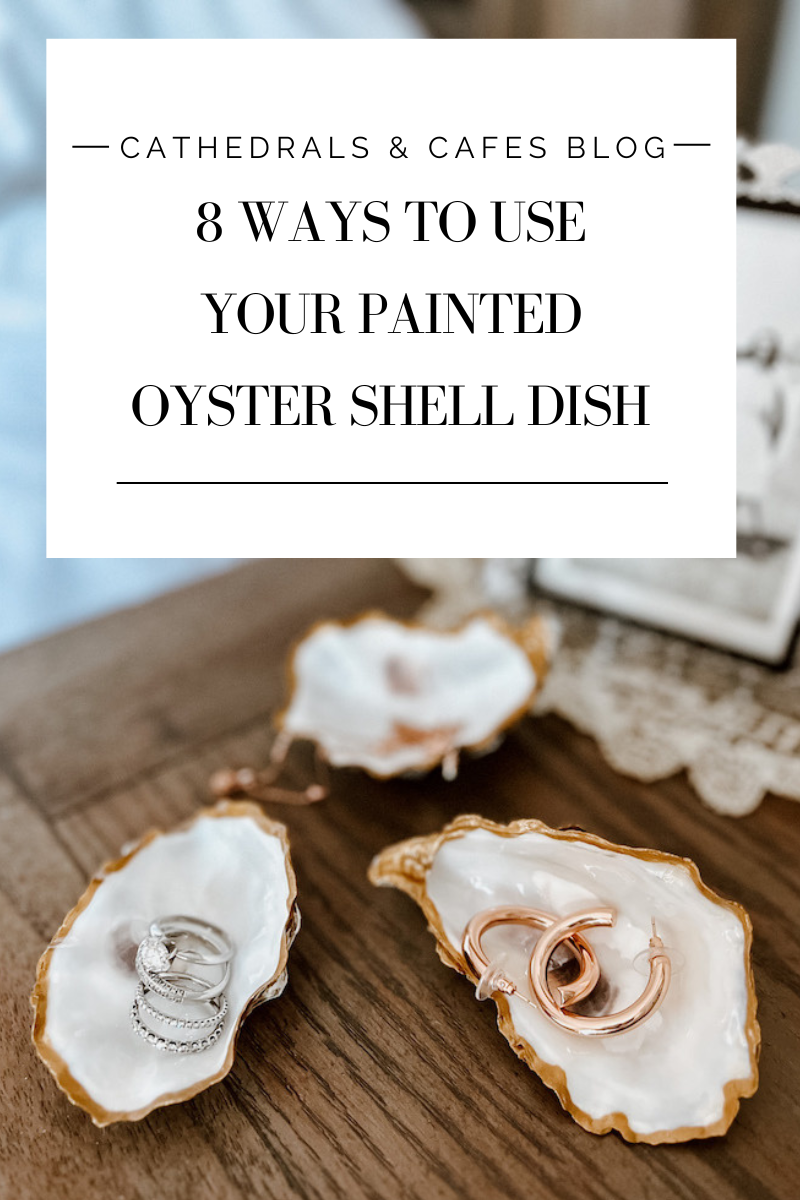 DIY Painted Oyster Shells | Cathedrals & Cafes Blog
