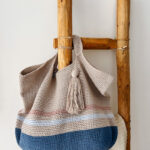 Lola Subtle Striped Crochet Tote Pattern | A Hobbii Plus Pattern by Cathedrals & Cafes