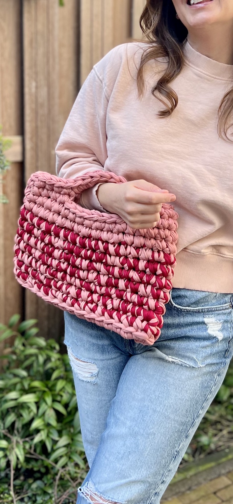 Pippa Crochet Tote Pattern by Erin at Cathedrals & Cafes