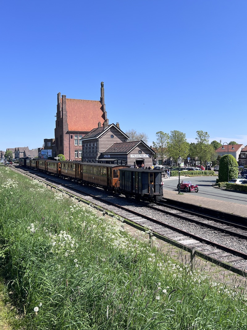 All Aboard for Blooms: Riding the Steam Tram Through Holland's Tulips | Cathedrals & Cafes Blog
