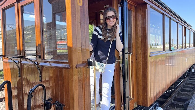 All Aboard for Blooms: Riding the Steam Tram Through Holland's Tulips | Cathedrals & Cafes Blog