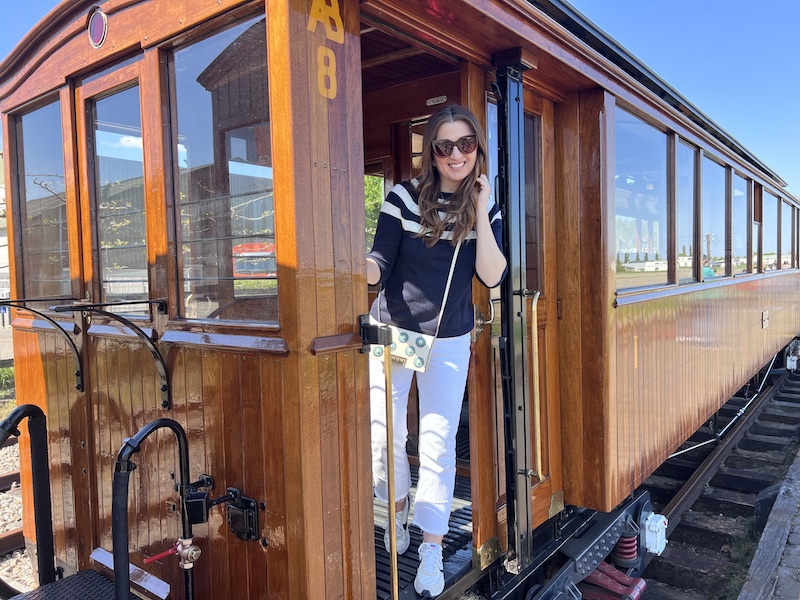 All Aboard for Blooms: Riding the Steam Tram Through Holland's Tulips | Cathedrals & Cafes Blog