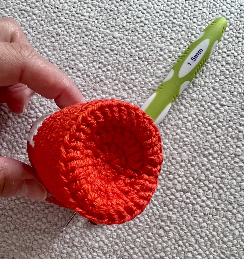 Aperol Crochet Bag Charm | Designed by Cathedrals & Cafes