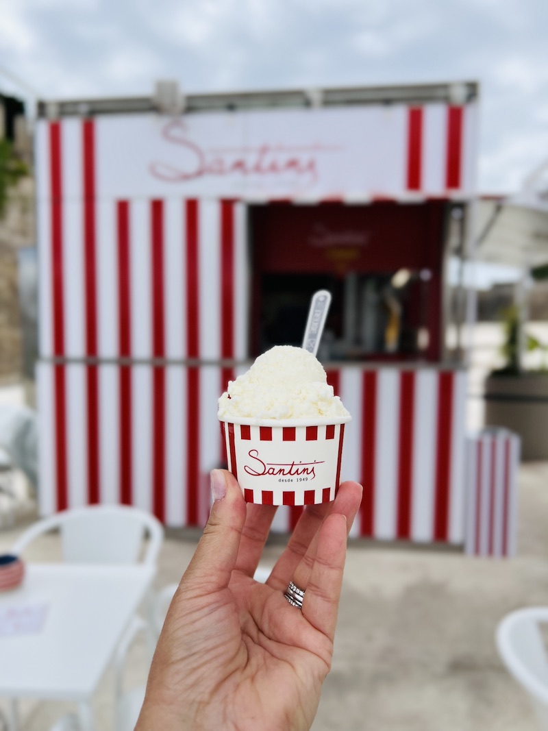 Santini gelato in Cascais Portugal