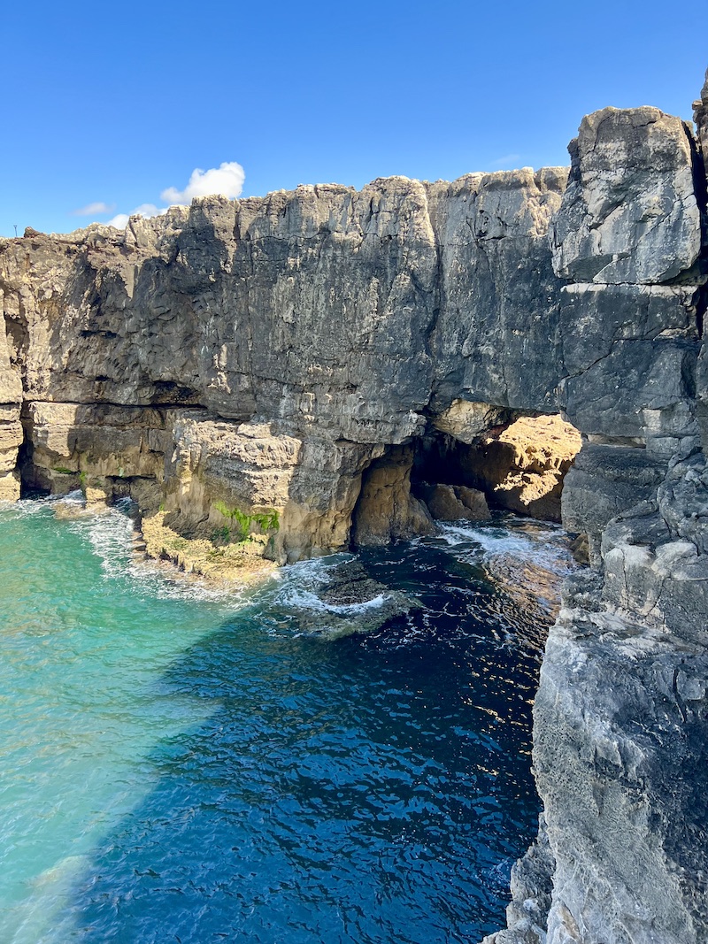 Boca do Inferno cliffs in Cascais Portugal